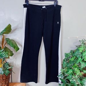 Y2K Fila Athletic Low Rise Soft Drawstring Sweatpants